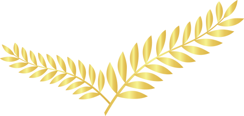 Gold Laurel wreath