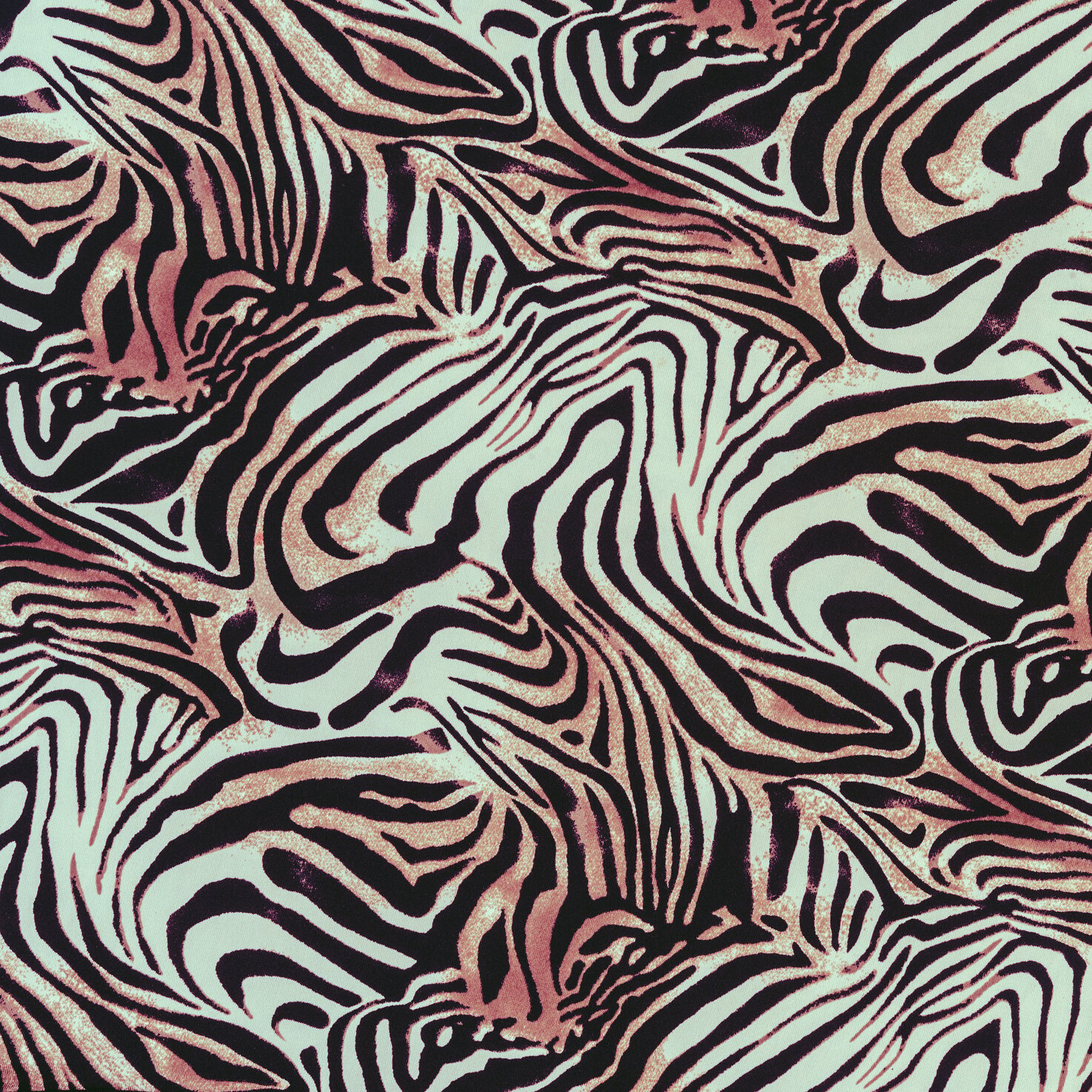 texture of print fabric striped zebra